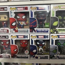 Spider-man Funko Pops