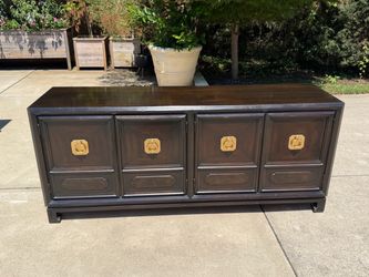 Thomasville Dark Espresso Vintage-Style 4-Door Credenza $499 CAN DELIVER!
