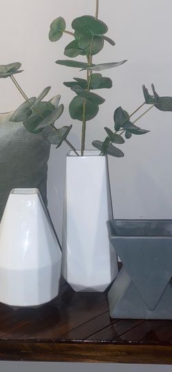 White Minimalist Style Decor Sold Individually