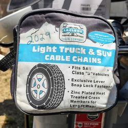 Laclede Light Truck & SUV Snap-Lock Cable Tire Chains # 2029