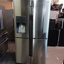 Refrigerator Samsung Flex Counter Depht French Door In Stainless Steel 40 Days Warranty Delevery 