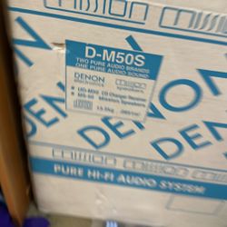 CD Changer Receiver And Speakers