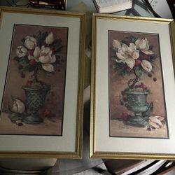 Vintage Painting Set Of Two 