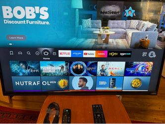 Smart TV &Remote +firestick& HDMI Cable