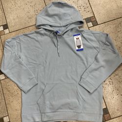 NWT Marc New York Ladies Hoodie Sweatshirt Blue size L