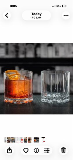 Riedel Rocks Glasses 2 for $25