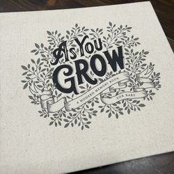 Baby Memory Book: "As You Grow"