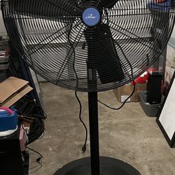 30in iLiving Metal Industrial Fan Pedestal