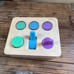 Lovevery Sensory Switchboard.