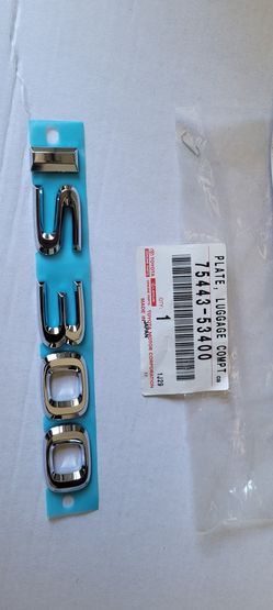 Genuine Lexus Nameplate 75(contact info removed)0
New OEM Factory Part