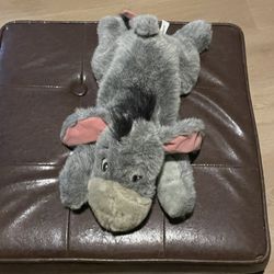 Disney Winnie the Pooh Eeyore Detachable Velcro Tail Stuffed Animal