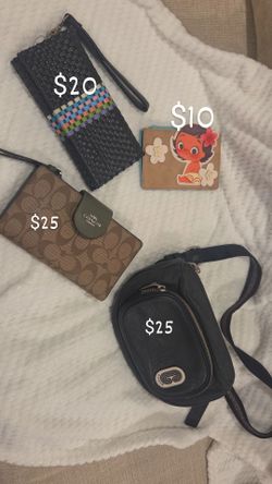 Wallets and fanny pack