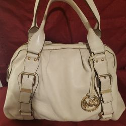 Mk Large off white handbag