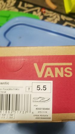 Van's shoes
