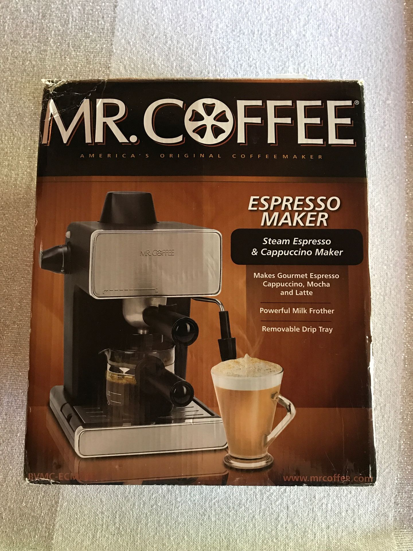 Mr coffee steam espresso and cappuccino maker