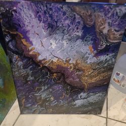 Acrylic Pour 