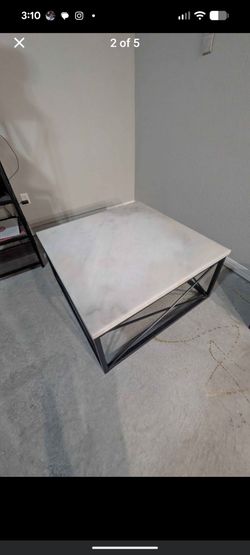 Steve Silver Genuine Marble Coffee Table