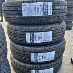 235/75/15 Kumho TA51 4 New Tires Installed And Balanced