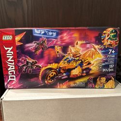 Lego Ninjago Jay’s Golden Dragon Motorbike