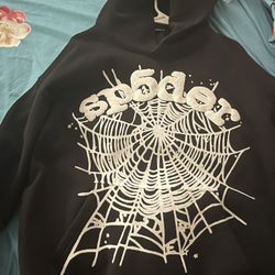 Black And White Spider Hoodie 
