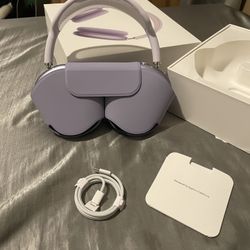 Purple AirPods Max Wireless Headphones