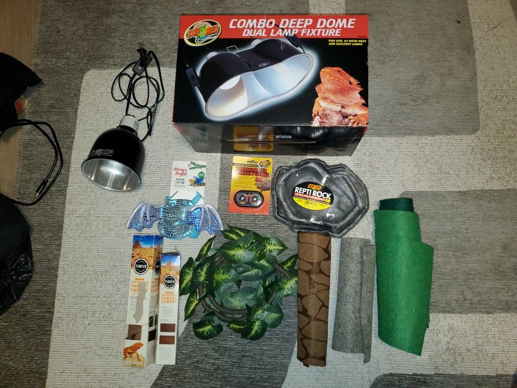 Brand New Reptile Supplies
