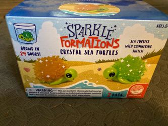 Sparkle formations crystal sea turtles