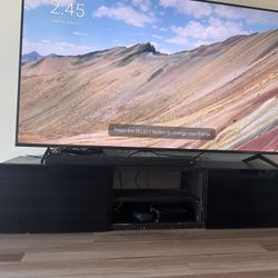 Modern High-Gloss TV Stand 