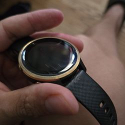Venu Garmin Smart Watch Black And Golden 