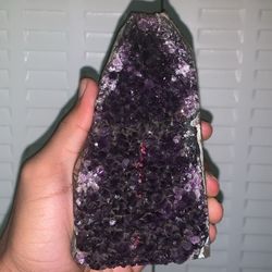 small amethyst geode