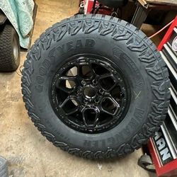 5-Brand New Never Installed: 315/70R17 "Good Year Wrangler" Truck Tires With 6-Lug Rims