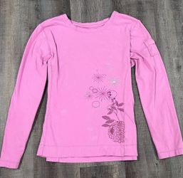 Women’s Large Long Sleeve Screen Print Tee