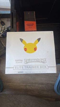 Pokemon celebrations elite trainer box🫡