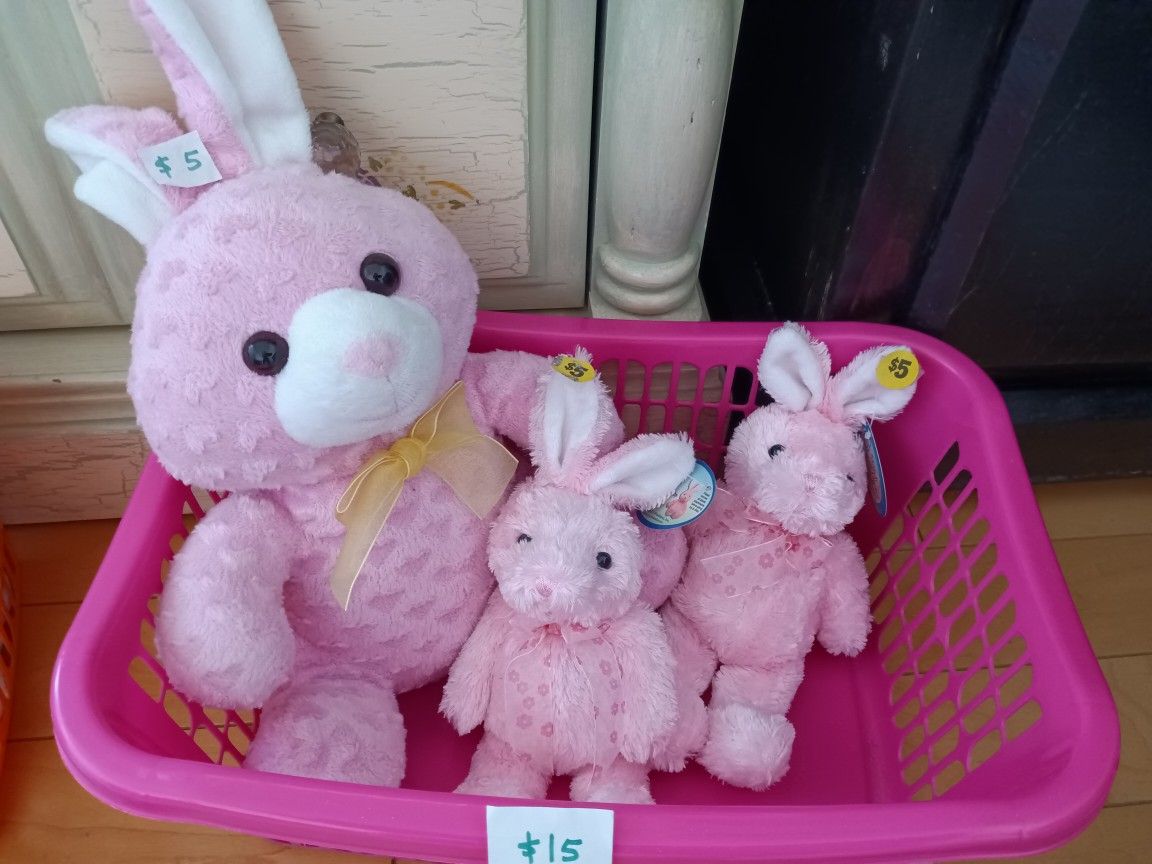 Bunnies Stuffed Animal 