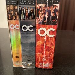 OC FIRST, THIRD & FOURTH SEASON’s DVD’S 
