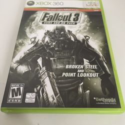 Fallout 3 Game Add-On Pack: Broken Steel and Point Lookout (Microsoft Xbox 360,