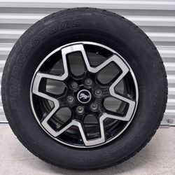 $500 For 5 OEM Bridgestone Dueler Bronco Outer Banks Wheels And Tires