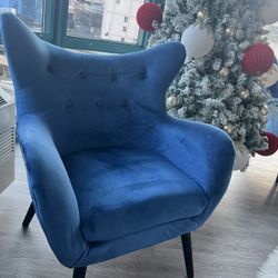 2 Blue Living Room Chairs 