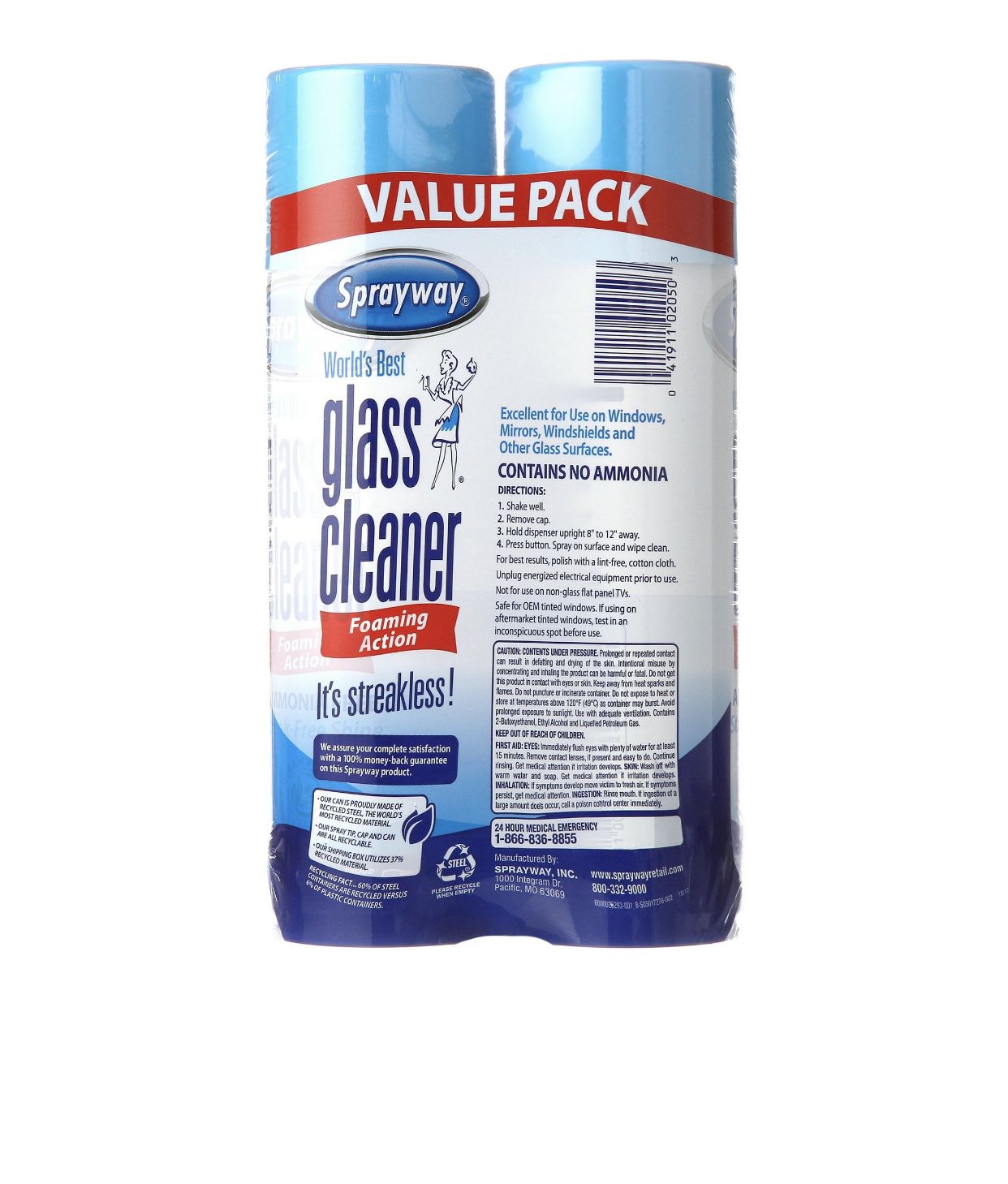 Top Glass Cleaner With Fresh Scent