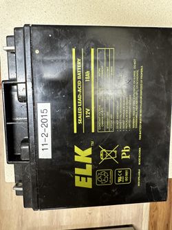 Elk 12 Vol Battery