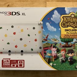 Nintendo 3DS XL Animal Crossing Edition CIB