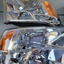 09-18 Ram Headlights Luces Faros Micas Calaveras Focos Faros Micas Calaveras 