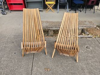 Outdoor Wood Chairs
