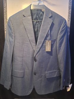 Michael Kors Gingham Blazer Sport Coat