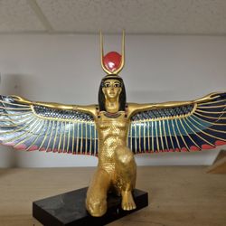 Egyptian Isis Godess Hand Carved Statue Directly From Egypt