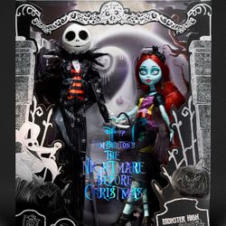 Nightmare Before Christmas Monster High Doll Set