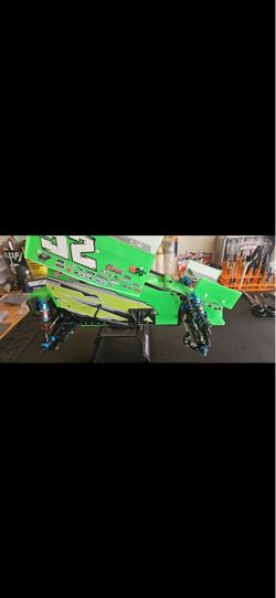 Custom works bullet dirt oval car