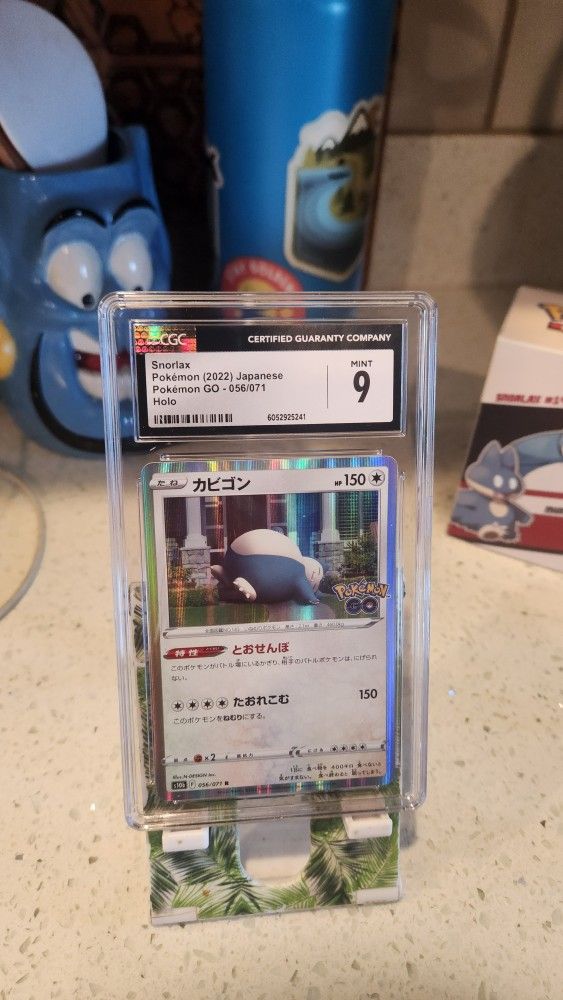 Snorlax 2022 Jp Pokemon Go Mint 9 