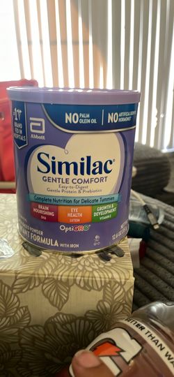 5 cans of Similac gentle comfort infant formula