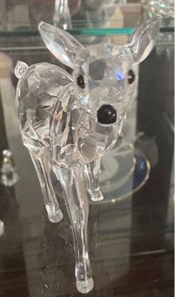 Swarovski deer figurine